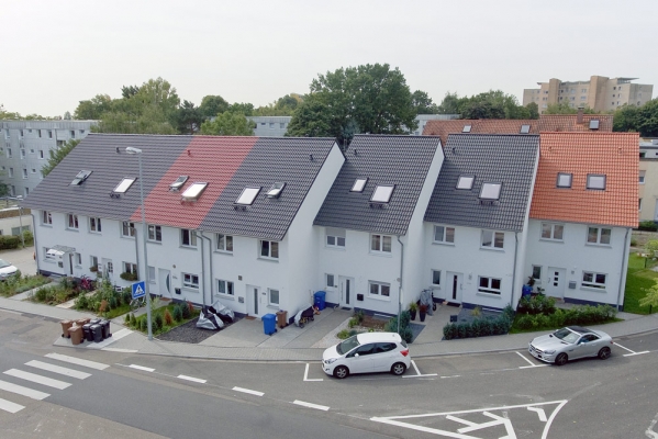 Row housing, Schwalbach